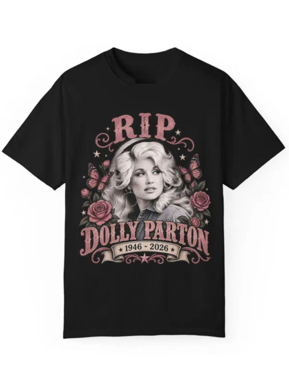 Dolly Parton Memorial Shirt RIP Dolly Parton 1946 2026